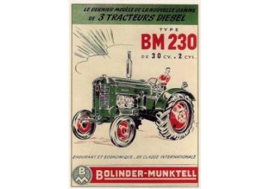 Tracteur Bolinder Munktell BM 230